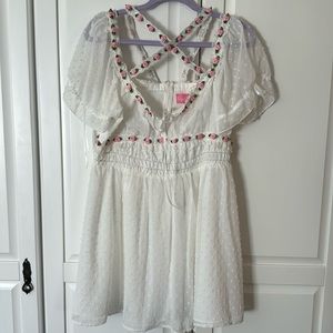 Sugar Thrills Regal Days Mini Dress Roses Lolita XL